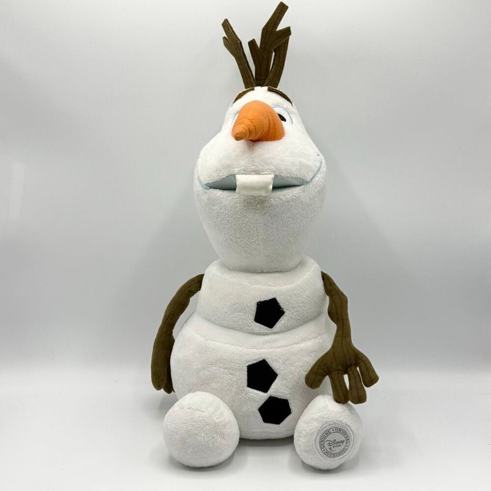 Disney Store Authentic Plush Olaf the Snowman from Frozen Movie 15”